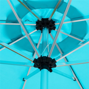 Outdoor <strong>Garden</strong> Solar LED <strong>Tilt</strong> Sun Umbrella With USB Charge Patio Aluminium <strong>Parasol</strong> for Sale - Product Image 3