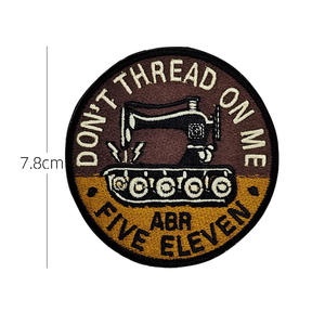 Parches Bordados con Emblemas Tácticos Personalizados, Ecológicos, Resistentes a la Decoloración, de Alta Calidad, Decoración con Lentejuelas, Tela de Lona y Resina - Product Image 4