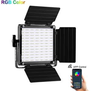 3 paquetes <span class=keywords><strong>GVM</strong></span> 800D RGB LED iluminación de fotografía 3200K-5600K 8 tipos Kit de iluminación de vídeo de escena con Control de aplicación para estudio de YouTube - Product Image 2
