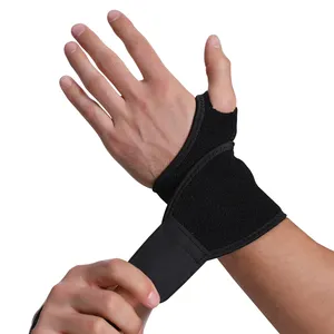 6051 # Verstelbare Comfortabele Compressie Pols Wraps Pols Bandjes Voor Sport Oefening Fitness