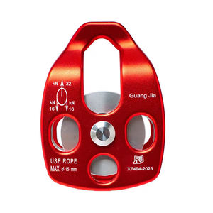 Puleggia Industriale con Doppia Puleggia Isolata per Gestione Sicura ed Efficiente del Carico in Altezza - Product Image 1