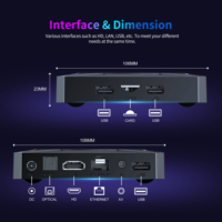 Nuevo X96 M300 M200 Amlogic S905X5M Android 14 Quad Core Set Top TV Box 4Gb+32Gb Dual Wifi 4K Ai Smart Android IPTV TVBox 2026