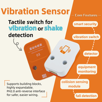 Module de capteur de vibration haute sensibilité Qimayuan S03 3.3V-5V PH2.0 Plug-and-Play pour projets IoT /ESP32