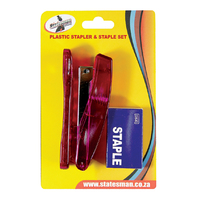 Jeu de poinçons et agrafeuse 2 en 1, set de 14 pièces pour trous, poinçonnage
