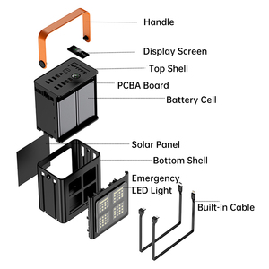 Station d'alimentation portable solaire 120000mAh, alimentation de secours haute capacité pour le camping, la maison, les situations d'urgence, avec charge rapide A307 - Product Image 6