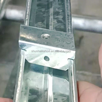 Clip de fixation pour plafond suspendu Meta Furring Channel, support de tige pivotante, clip F47 pour acier léger
