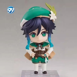 Genshined Impact Venti 1795 #   Figura de PVC de dibujos animados articulada, ecológica, estilo Chibi Nendoroid, modelo coleccionable, estatua de juego. - Product Image 2