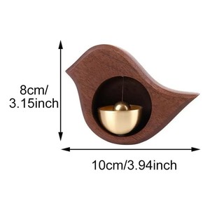<span class=keywords><strong>Carillon</strong></span> magnétique en forme d'oiseau pour porte d'entrée avec cloche en laiton pour ouverture <span class=keywords><strong>de</strong></span> porte murale - Product Image 2