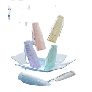 ร่มกันแดดกันฝนแบบพับได้ ลายไล่สี ขนาด 91 ซม. สำหรับผู้หญิง ผ้าไหมน้ำแข็ง ป้องกันรังสียูวี ใช้ได้สองแบบ ขายส่งจากโรงงาน - Product Image 2