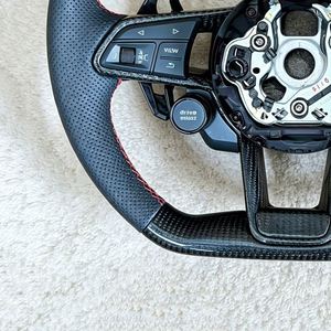 Volant en fibre de carbone de haute qualité pour <span class=keywords><strong>Audi</strong></span> TT TTRS R8 RS5 RS6 RS7 RS3 <span class=keywords><strong>RS4</strong></span> A1 A3 A4 A5 A6 A7 A8 S3 S4 S5 B8 B9 - Product Image 6