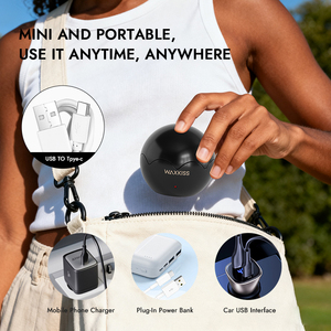 Kit de mini-appareil chauffe-cire pour l'épilation des oreilles, des lèvres et du nez, personnalisable avec logo, blanc et noir, pour femmes et hommes - Product Image 3