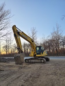 Excavatrice sur chenilles d'occasion moderne P200-7 / Grande pelle japonaise Komatsu PC400-8r, facile à utiliser, machine d'excavation, PC50 disponible - Product Image 4