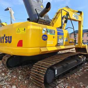 japan komatsu PC240 used excavator 24-<b>tons</b> second-hand excavator Crawlerl Excavator construction machinery <b>DIGGER</b> IN STOCK - Product Image 3