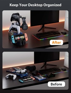 Gaming Controller Holder For <strong>PS</strong> 5 Game <strong>Disk</strong> Switch 2 Handheld <strong>PS</strong> 5/4 Gamepad Stand Organizer Game Accessories - Product Image 4