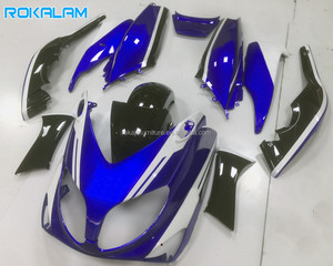 Carenado de Motocicleta de Repuesto Azul y Negro para Yamaha TMAX500 2001 2002 2003 2004 2005 <span class=keywords><strong>2006</strong></span> 2007 T-MAX500 01-07 <span class=keywords><strong>TMAX</strong></span> <span class=keywords><strong>500</strong></span> - Product Image 1