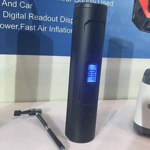Compresseur d'air portable, <span class=keywords><strong>pompe</strong></span> à vélo pour voiture, moto, ballons, batterie externe, 150 psi, haute pression, pompes électriques pour vélo - Product Image 5