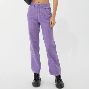 <span class=keywords><strong>Pantaloni</strong></span> caldi con cordoncino viola personalizzati <span class=keywords><strong>donna</strong></span> <span class=keywords><strong>pantaloni</strong></span> di <span class=keywords><strong>velluto</strong></span> <span class=keywords><strong>a</strong></span> <span class=keywords><strong>coste</strong></span> in cotone spesso da <span class=keywords><strong>donna</strong></span> Jeans alla moda da <span class=keywords><strong>donna</strong></span> - Product Image 1