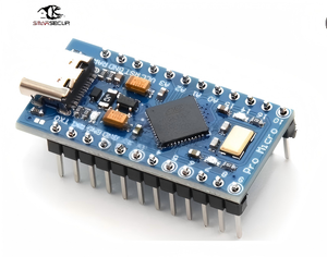โมดูล Atmega32U4 Pro Micro ใช้ Atmega32U4 พร้อมตัวอัปเดต USB ในตัว 5V 16M บอร์ดพัฒนาไมโครคอนโทรลเลอร์ โมดูลบูตโหลดเดอร์ - Product Image 2