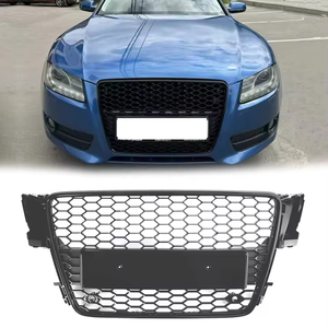 Hot Car <span class=keywords><strong>A5</strong></span> S5 a nido d'ape griglia anteriore a rete sportiva stile RS5 cofano paraurti anteriore griglia nera per <span class=keywords><strong>Audi</strong></span> <span class=keywords><strong>A5</strong></span> S5 <span class=keywords><strong>2008</strong></span> 2009 2010 2012 2011 - Product Image 6