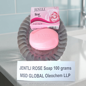 Savon en barre à la rose 100g Savon rose pour le corps - Product Image 3