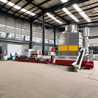 Machine d'automatisation de granulation plastique pour PET PE HDPE LDPE PP PS granulateur plastique et machine de recyclage de granules