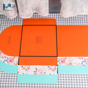 Tùy chỉnh tái chế gấp giấy phong bì Bao bì với Ribbon tùy chỉnh đặt hàng quà tặng phong bì đóng gói Khăn lụa bao bì hộp - Product Image 6