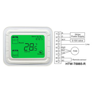 T6865 <span class=keywords><strong>climatiseur</strong></span> refroidissement chauffage régulateur de température 24V thermostat numérique chambre - Product Image 2