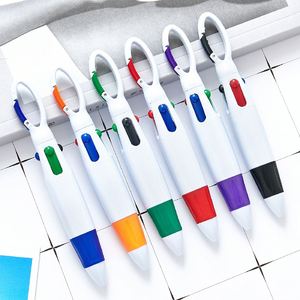 Stylo publicitaire multifonctionnel créatif 4-en-1 en plastique, design alpinisme, marqueur portable de poche - Product Image 1