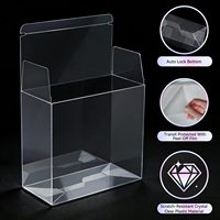 Boîtier de protection anti-UV pour PKMN ETB, étui de protection pour boîte Elite Trainer Box, boîte de présentation en plastique compatible ETB, épaisseur 0,5 mm, auto-verrouillant