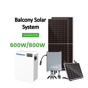 Kit Completo de Sistema de Energía Solar Fuera de la Red de 5000 Vatios para el Hogar ESS-p1 para Sistema de Energía Solar Doméstico en Europa ESS-p1 - Product Image 4