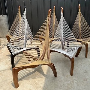 Fauteuil <span class=keywords><strong>de</strong></span> jardin moderne <span class=keywords><strong>de</strong></span> luxe pour hôtel, en teck, résistant aux intempéries, avec <span class=keywords><strong>corde</strong></span> tressée, chaise longue individuelle, mobilier <span class=keywords><strong>de</strong></span> jardin - Product Image 4