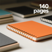 Carnet à spirales personnalisé en kraft A4 A5 pour étudiants, vente en gros directe d'usine