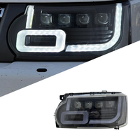 Phares LED modifiés pour Land Rover Range Rover Sport 2005-2013, phares LED DRL, clignotants, feux de route, 12V