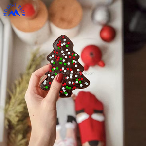 Cajas de Regalo con Diseño de Corteza de Árbol de Navidad Impresas Personalizadas para Dulces, Chocolates, Panadería, Galletas, Regalos Navideños - Product Image 1