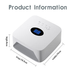 Secador de Unhas Sem Fio Recarregável de 54W, Lâmpada <span class=keywords><strong>UV</strong></span> LED Profissional com Luz de Secagem Rápida e 3 Configurações de Temporizador para Salão e Casa - Product Image 5