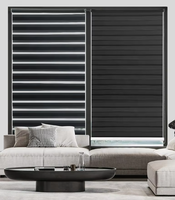 Zebra Roller Stores Rideaux de fenêtre Sheer Fabric Sheer Curtain & Cantonnières