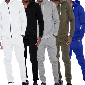 Conjuntos Deportivos Transpirables de Verano Talla Estadounidense, Logotipo Personalizado, Color Sólido, Manga Corta, Pantalones Deportivos, Ropa de Playa, Conjunto de Dos Piezas para Hombre - Product Image 1