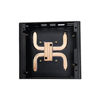 Boîtier en aluminium extrudé Fraisage CNC Ordinateur Châssis industriel Approvisionnement direct d'usine Couleur Boîtier PC de jeu personnalisé en stock