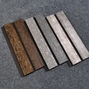 Timber Interior Wall Cladding Waterproof Decoration Indoor PS Wall Panel