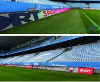 Jode Mur Vidéo LED Périmétrique Extérieur HD P10mm pour Football et Sports, Grand Écran d'Affichage LED de Stade pour Vidéos de Football et Télévision en Direct