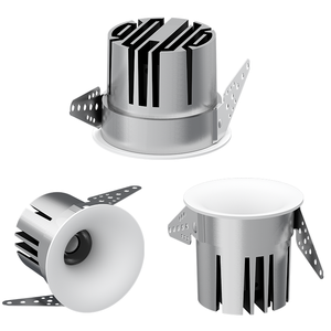 DGLUX Spots LED encastrés modernes super lumineux, intelligents, fins et anti-éblouissement pour la maison, le bureau, la chambre et le couloir - Product Image 1