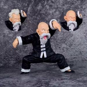 Nueva Llegada, Figura <span class=keywords><strong>de</strong></span> Anime Coleccionable, Dragón Ball, Manual <span class=keywords><strong>de</strong></span> Animación, Modelo Artesanal, <span class=keywords><strong>Tres</strong></span> Cabezas, Maestro Roshi - Product Image 2