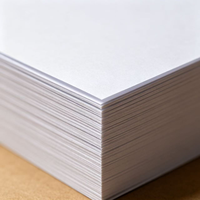Papier d'impression A4 anti-blocage 80 g/m² haute opacité recto-verso pour photocopieurs haute vitesse et imprimantes de bureau