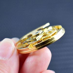 Movimiento de reloj manual esqueletizado de oro genuino SZ2012, pieza de repuesto para reloj SZ2002/SZ2012 - Product Image 6