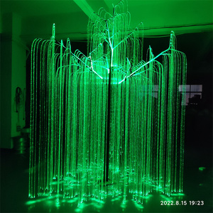 Arbre de jardin en saule et cerisier à LED RGB à simulation, vente chaude <span class=keywords><strong>2022</strong></span>, utilisation intérieure/extérieure, 24V/110V/220V, lumières de Noël - Product Image 4