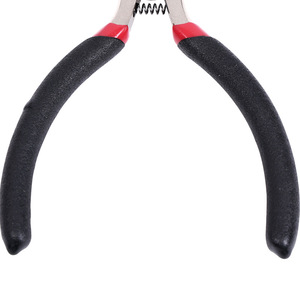 Needle Nose Pliers 5 Inch Carbon Steel Pointed Beak Jewelry Craft DIY Tool With Plastic Coating - Product Image 3