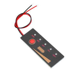 Indicador de Capacidad de Batería para Baterías de Iones de Litio / LiFePO4 / Plomo-Ácido, Tablero de Visualización de Porcentaje de Paquete de Baterías de 1-20S - Product Image 1
