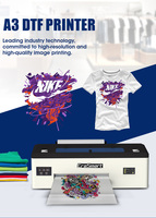 Imprimante jet d'encre DTF A3 30 cm 1390 & L1800 automatique haute productivité pour tous textiles