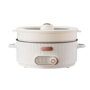 China Double Flavor Electric Hot Pot Cost Effective Multi Cooker Wholesale Electric Hotpot Cooker OEM Export Factory - Product Image 1
