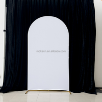 Housse d'arche élastique OEM de haute qualité pour arche de ballons, idéale pour la décoration de fond de scène lors de fêtes de remise de diplômes et événements